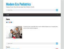 Tablet Screenshot of modernerapediatrics.com